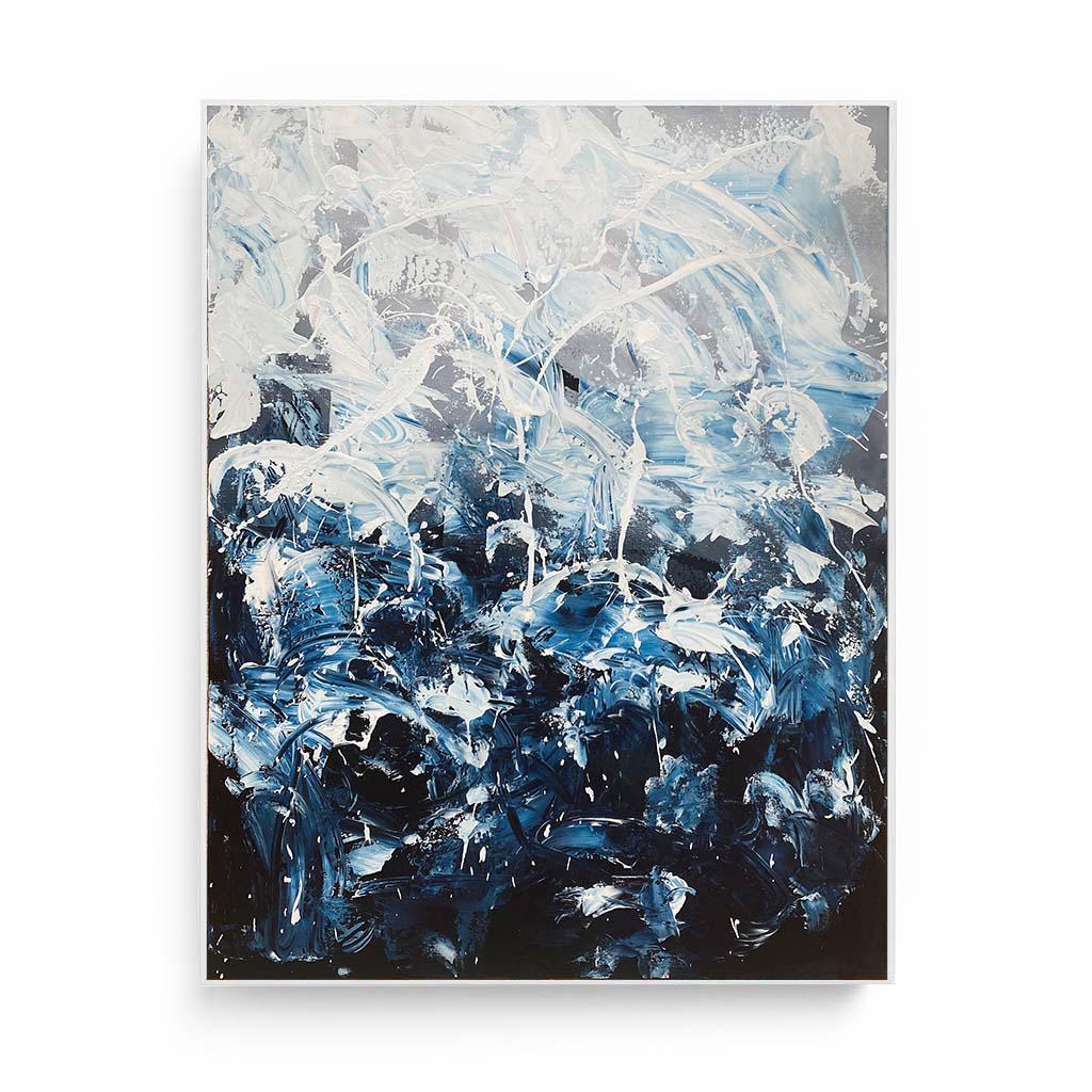 Waterfall - Original Painting Painting - Abstract House